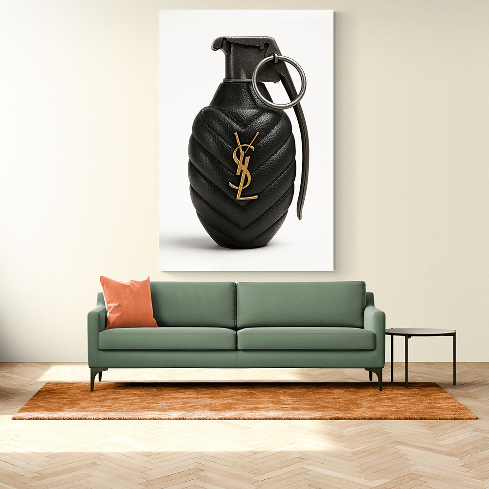 Saint Laurent Fashion Inspired Grenade 1 Wall Art